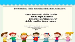 Poster Motricidad Fina