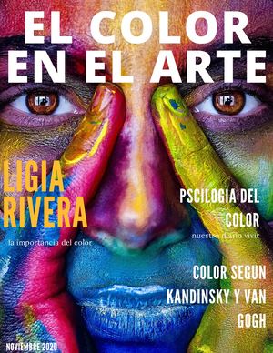 revista el color y el arte