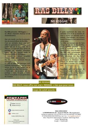 Biographie de Ras Billy