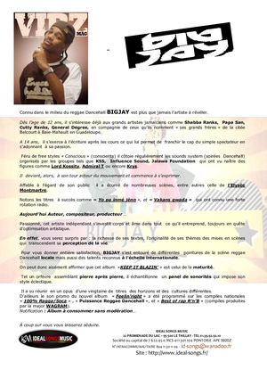 Biographie de Bigjay