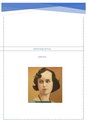 Biografía Matilde Hidalgo Del Procel