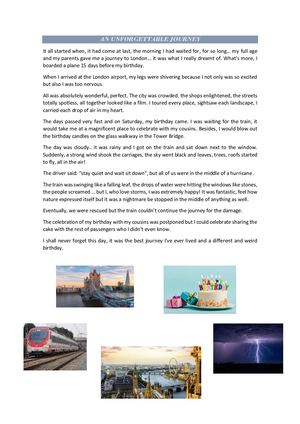 AN UNFORGETTABLE JOURNEY