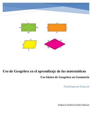 Taller N°1 Paralelogramo Especial