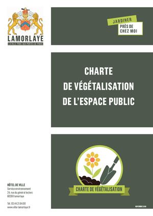 Charte de Végétalisation Lamorlaye