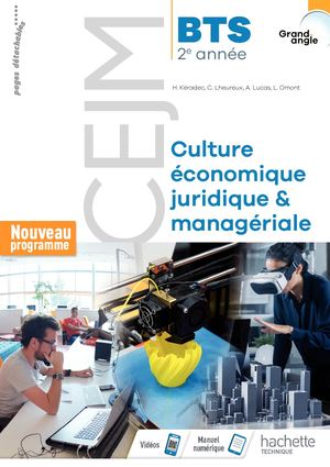 Grand Angle Cutlure Economique, Juridique Et Managériale 2e Année BTS