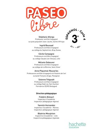 Paseo libre 3e - Manuel