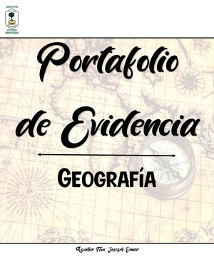 Portafolio De Evidencias Geografía