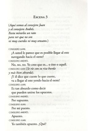Colon agarra viaje a toda costa. Segundo Acto Escenas 3 Y 4