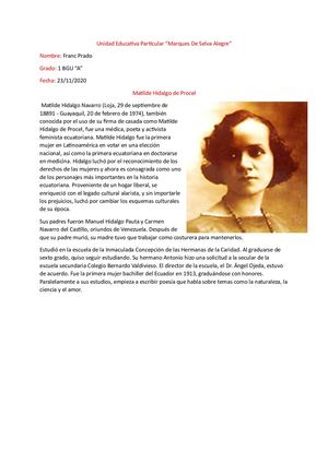 Bibliografia De Matilde