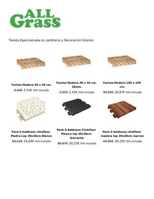 Catalogo Tarima Exterior