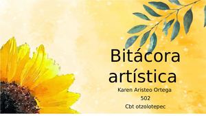 Bitácora Artística