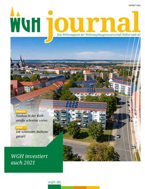 Herbst Ausgabe WGH Journal 2020