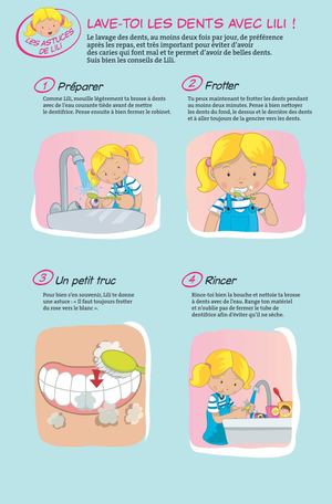 Lave toi les dents avec Lili