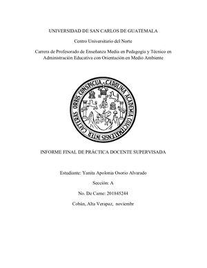 Universidad De San Carlos De Guatemala Practica Docx