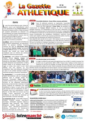 La Gazette Athlétique N° 22