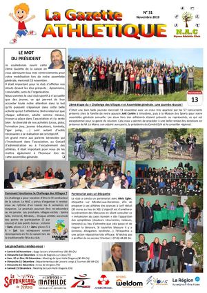 La Gazette Athlétique N° 31