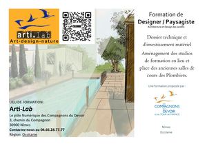 Dossier Technique Projet Formation Designer Paysagiste