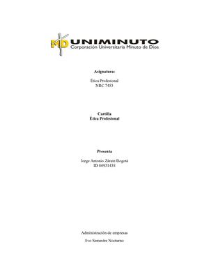 Catilla éTica Profesional