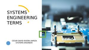 Systems Engineering Terms