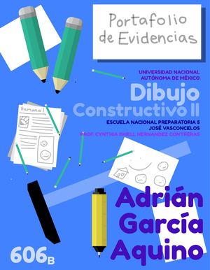 Dibujo Constructivo II Adrián García Aquino