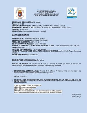 Pai Plan Atención Indirecta Elce