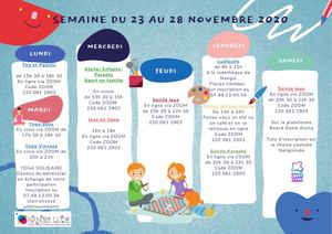 Planning Hebdomadaire