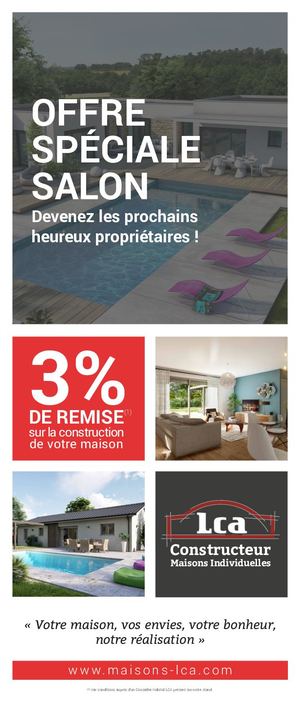 Rollup Maisons LCA 3% Remise