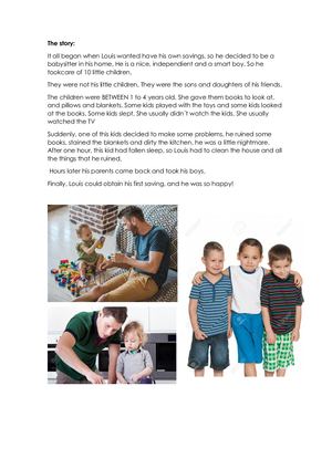 Louis; The babysitter