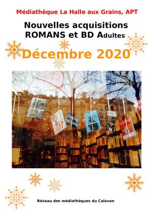 Livret Romans BDA Décembre 2020