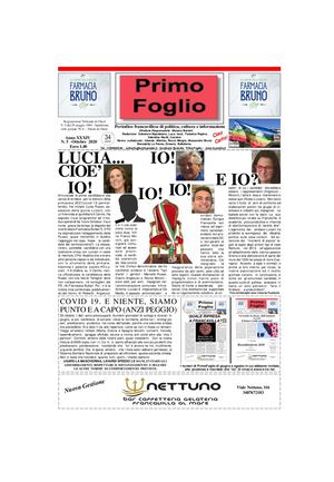 PrimoFoglio n. 5 Ottobre 2020