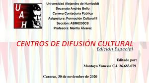 Centros de Difusión Cultural UAH