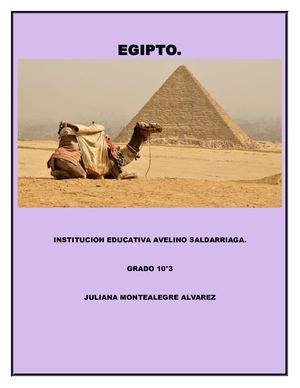 Fanzine Egipto Juliana Montealegre Alvarez 10°3