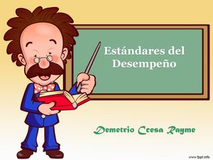 Estandares Del Desempeño Ccesa007