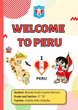 Fanzine - Brenda Cavero Herrera - 3º D