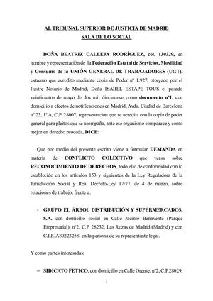 Demanda Conflicto Colectivo Firmado