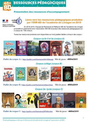 Plaquette Ressources Err Bd 2018 2019