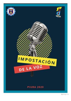 Guía Impostación de la Voz