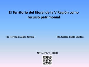 El Territorio Del Litoral De La V Región