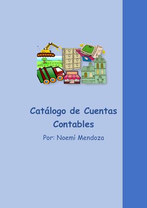 Catálogo De Cuentas