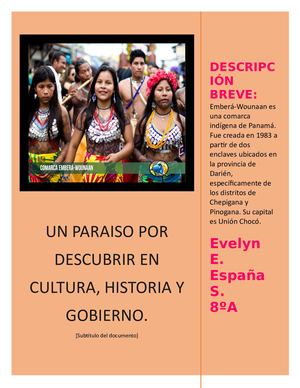 Evelyn España 8a Gastronomía Y Trajes De La Región Copia