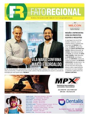 Jornal Fato Regional - 27 de novembro de 2020