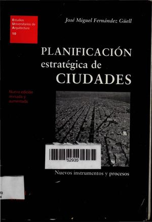 Planificacion Estrategica De Ciudades Jo