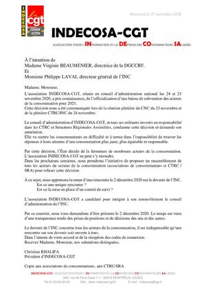 Lettre Dgccrf Inc Ctrc