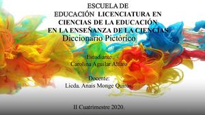 Diccionario Pictórico