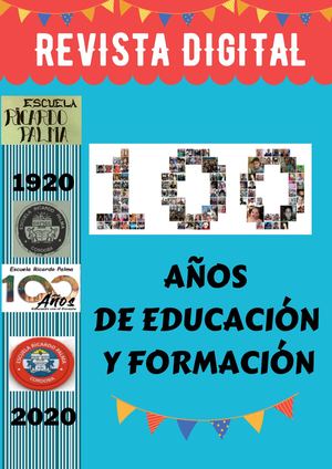 Revista Ricardo Palma 100 Años