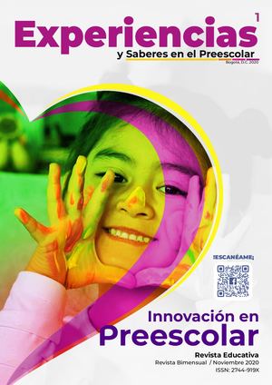 Experiencias  y Saberes en el Preescolar #1
