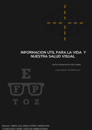 Cartilla - Optometria y clinica basica