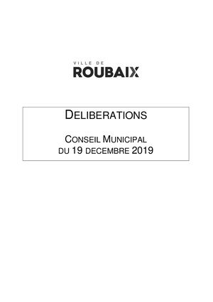 CM du 19 Décembre 2019