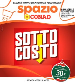 29 SPAZIO CONAD RONCADELLE 30 11 2020 9 12 2020