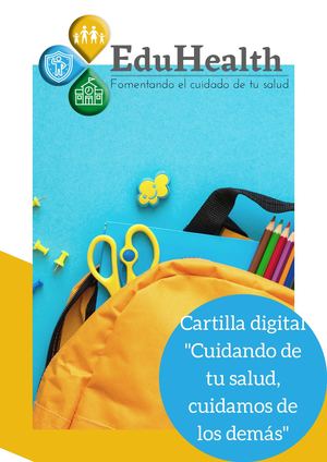 Cartilla digital "Cuidando de tu salud, cuidamos de los demás"